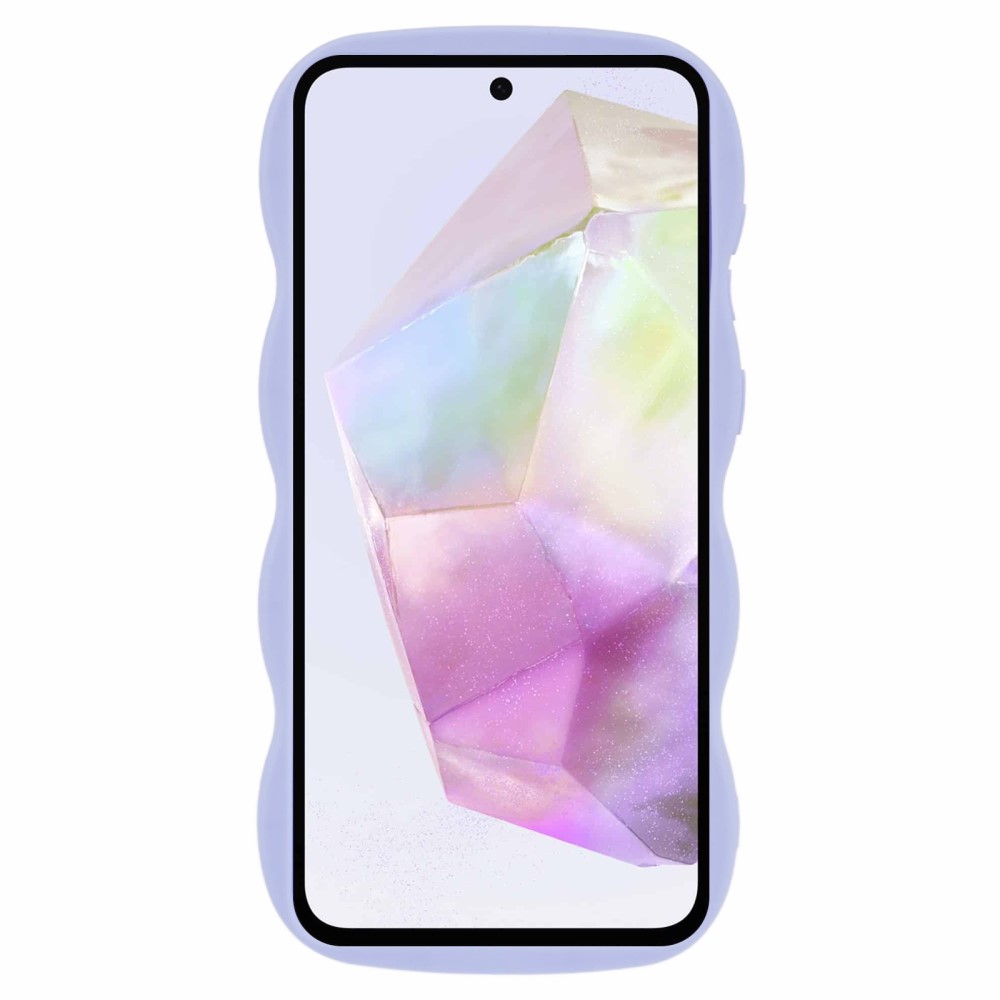  Samsung Galaxy A56 5G / A36 5G Mobilskal Wavy Lila - Teknikhallen.se