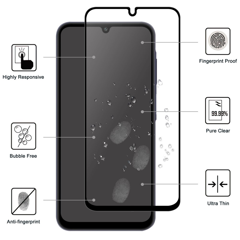  Samsung Galaxy A36 5G/A56 5G Skärmskydd Heltäckande - Teknikhallen.se