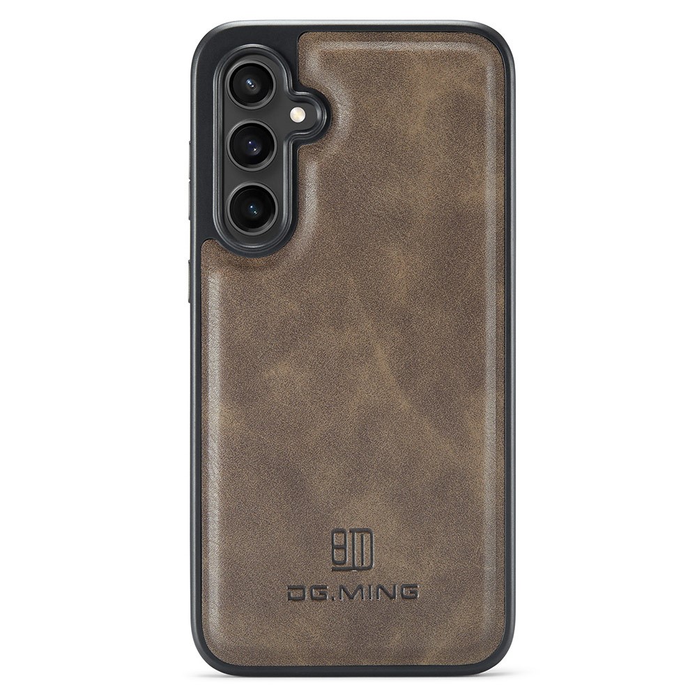 DG.MING DG.MING Samsung Galaxy S25 Skal Läderbelagt Brun - Teknikhallen.se