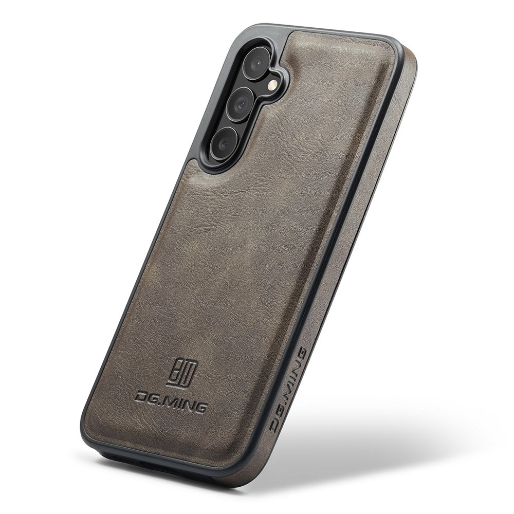 DG.MING DG.MING Samsung Galaxy S25 Skal Läderbelagt Brun - Teknikhallen.se