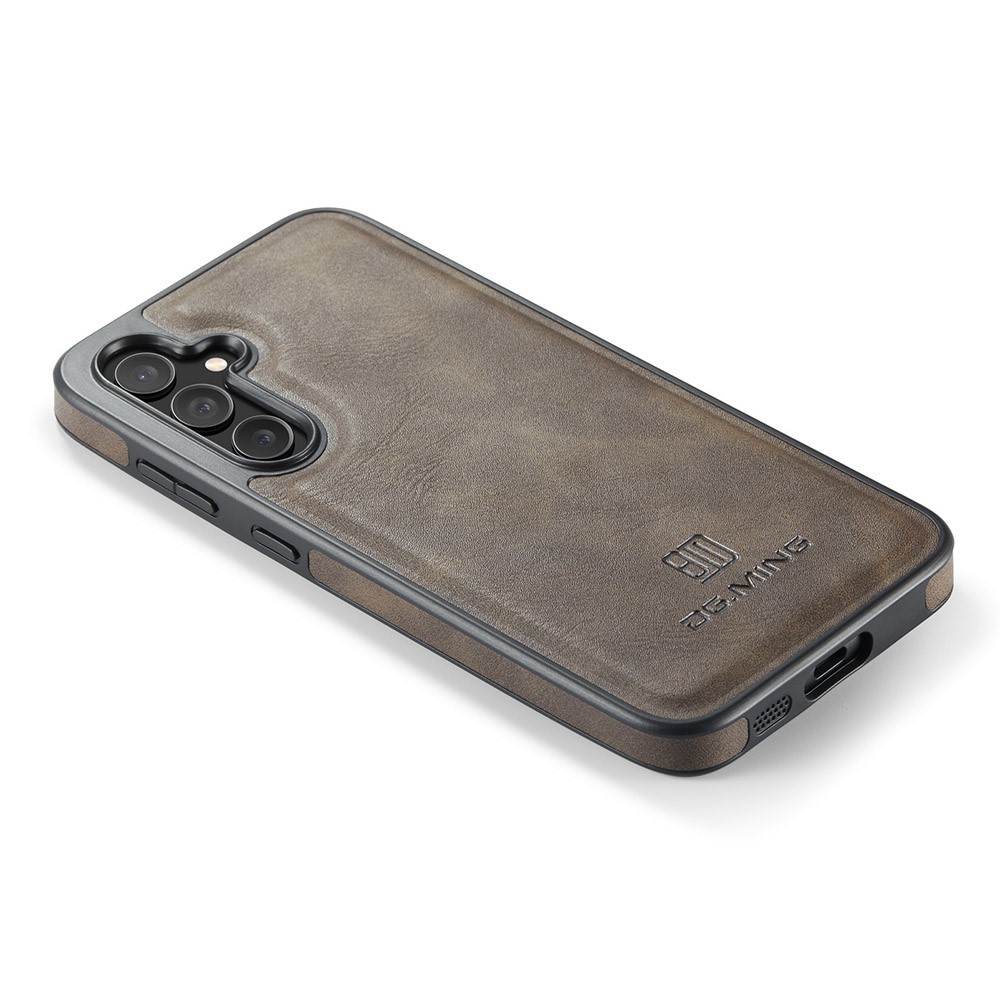 DG.MING DG.MING Samsung Galaxy S25 Skal Läderbelagt Brun - Teknikhallen.se
