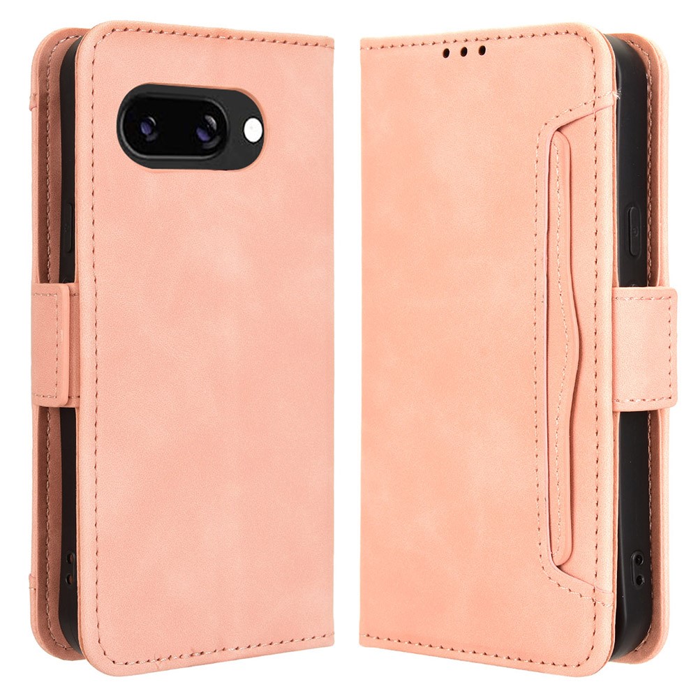  Google Pixel 9a Fodral Med Avtagbart Kortfodral Rosa - Teknikhallen.se