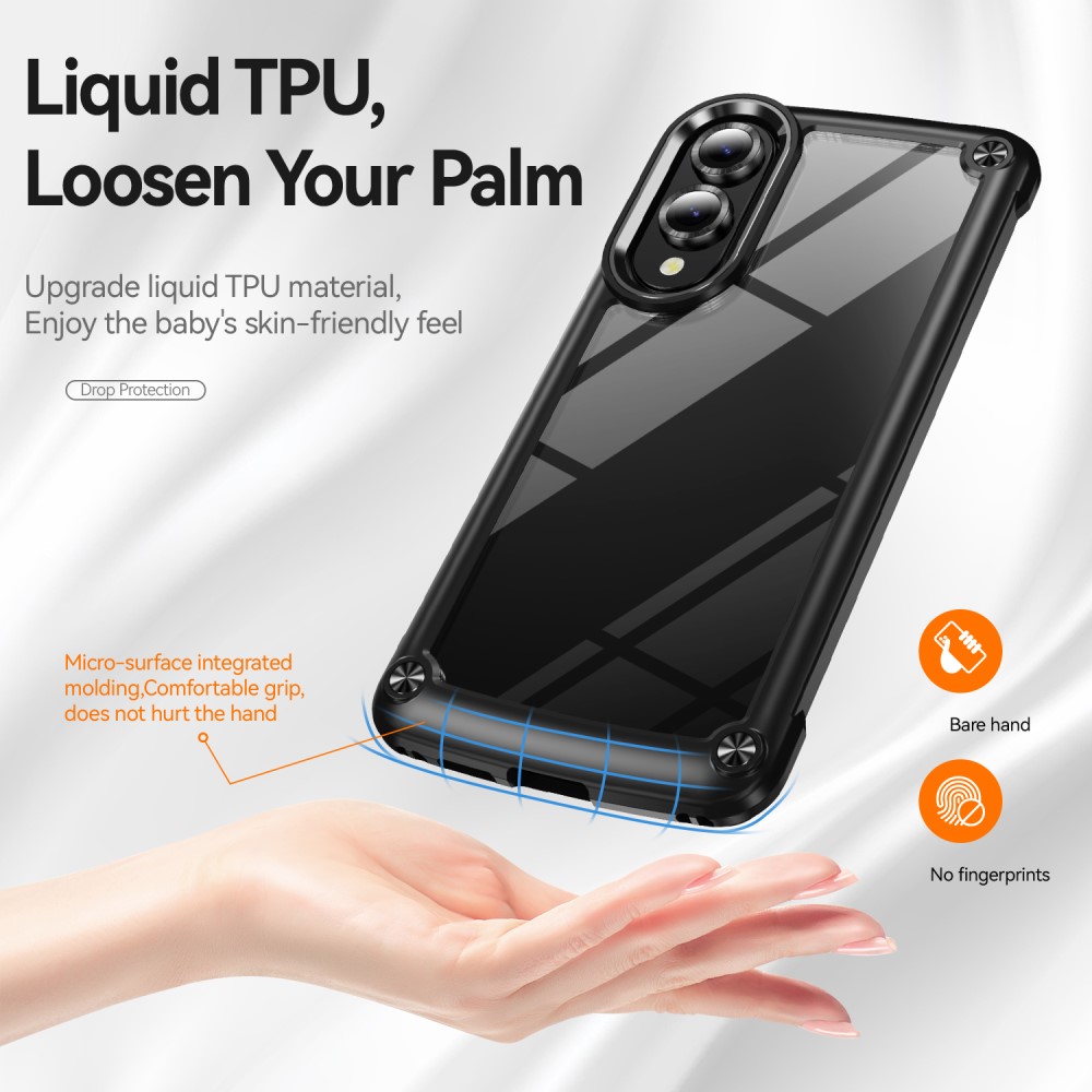  Samsung Galaxy S25 Edge Skal Xtreme Shockproof Hybrid Svart - Teknikhallen.se