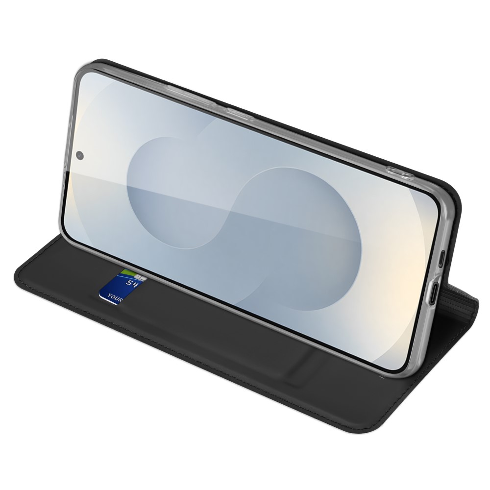 DUX DUCIS DUX DUCIS Samsung Galaxy S25 Edge Fodral Skin Pro Svart - Teknikhallen.se