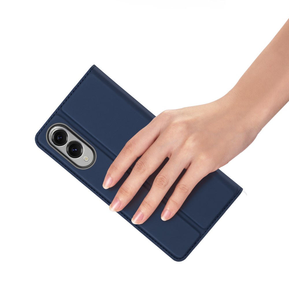 DUX DUCIS DUX DUCIS Samsung Galaxy S25 Edge Fodral Skin Pro Blå - Teknikhallen.se