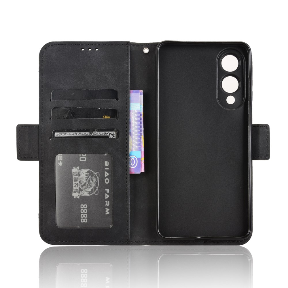  Samsung Galaxy S25 Edge Fodral Med Avtagbart Kortfodral Svart - Teknikhallen.se