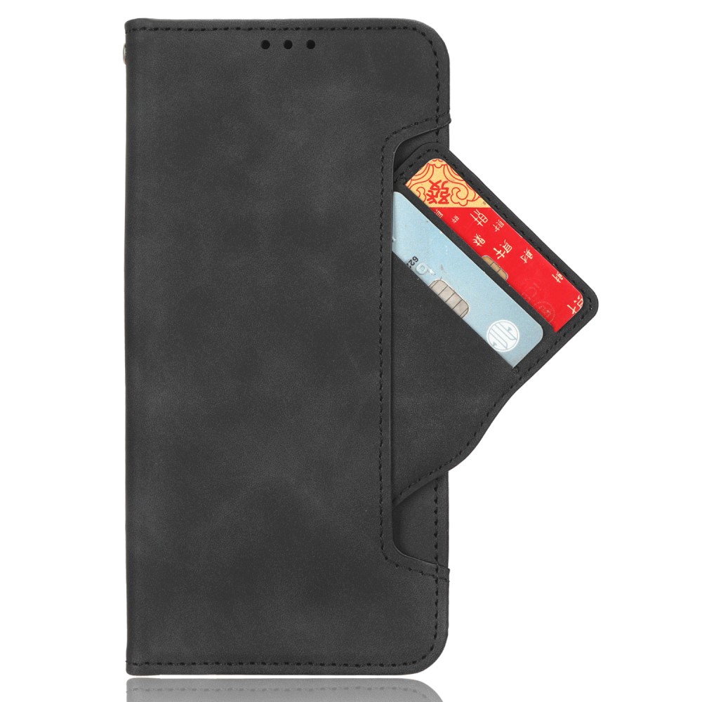  Samsung Galaxy S25 Edge Fodral Med Avtagbart Kortfodral Svart - Teknikhallen.se