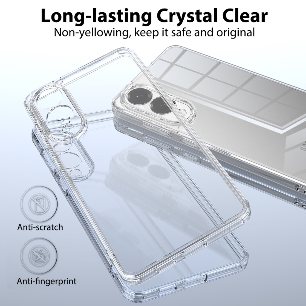  Samsung Galaxy S25 Edge Skal TPU / Akryl Transparent - Teknikhallen.se