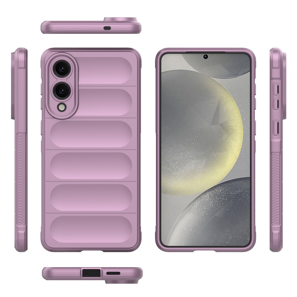 Samsung Galaxy S25 Edge Skal Magic Shield Lila - Teknikhallen.se