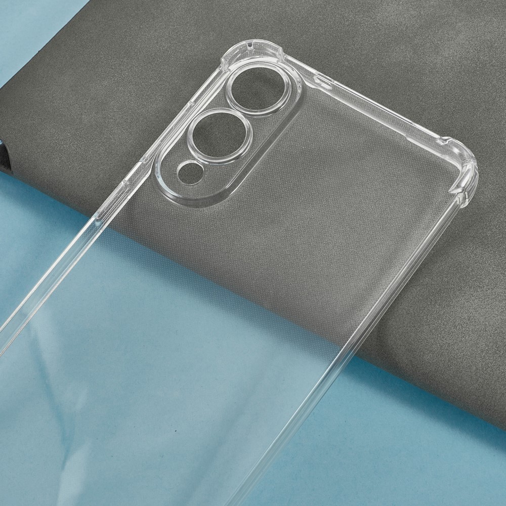  Samsung Galaxy S25 Edge Skal Med Mobilsnöre Transparent - Teknikhallen.se