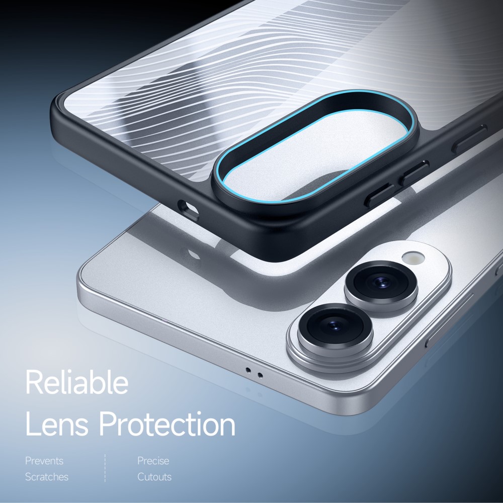 DUX DUCIS DUX DUCIS Samsung Galaxy S25 Edge Skal Aimo Series Svart - Teknikhallen.se