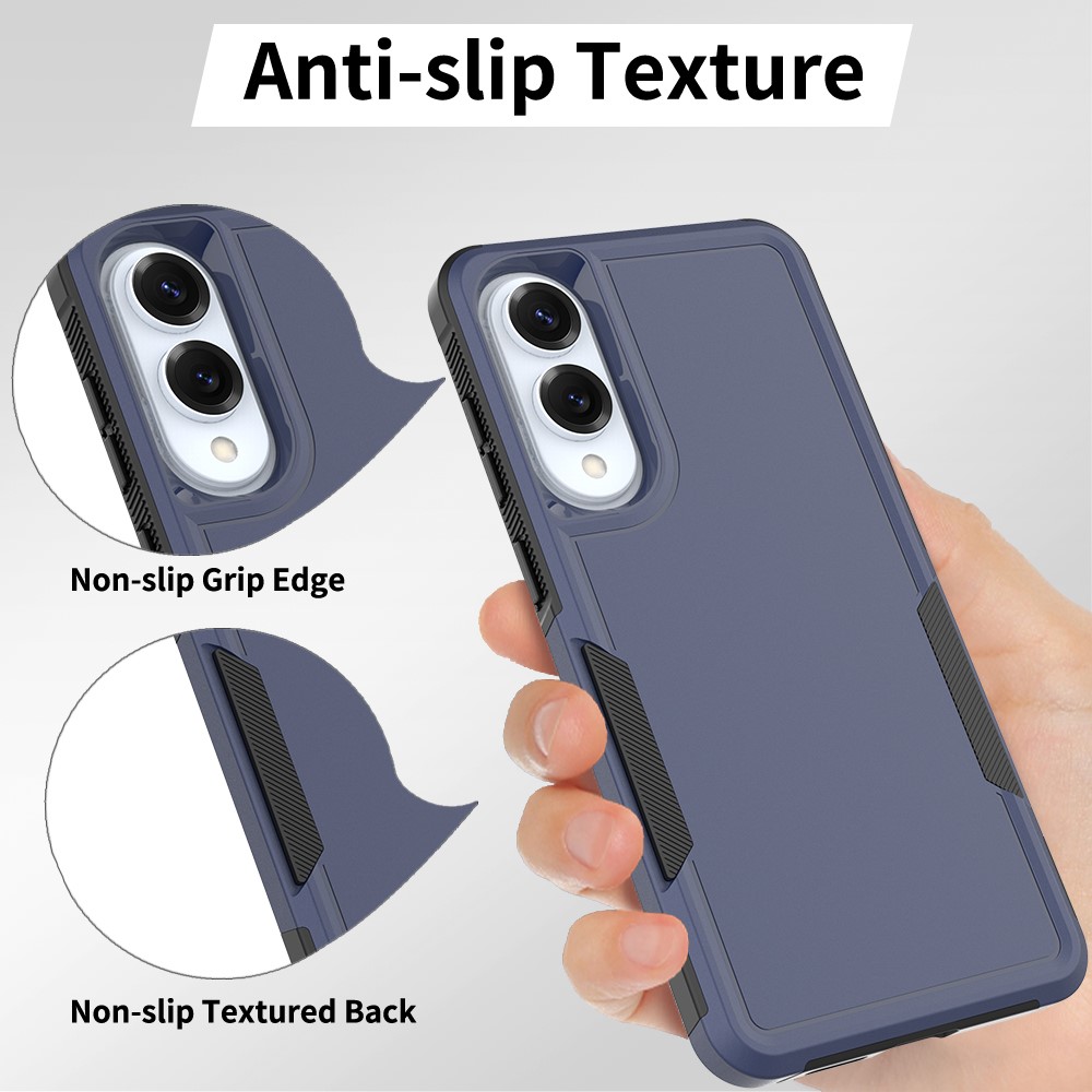  Samsung Galaxy S25 Edge Skal Extreme Shockproof Hybrid Blå - Teknikhallen.se