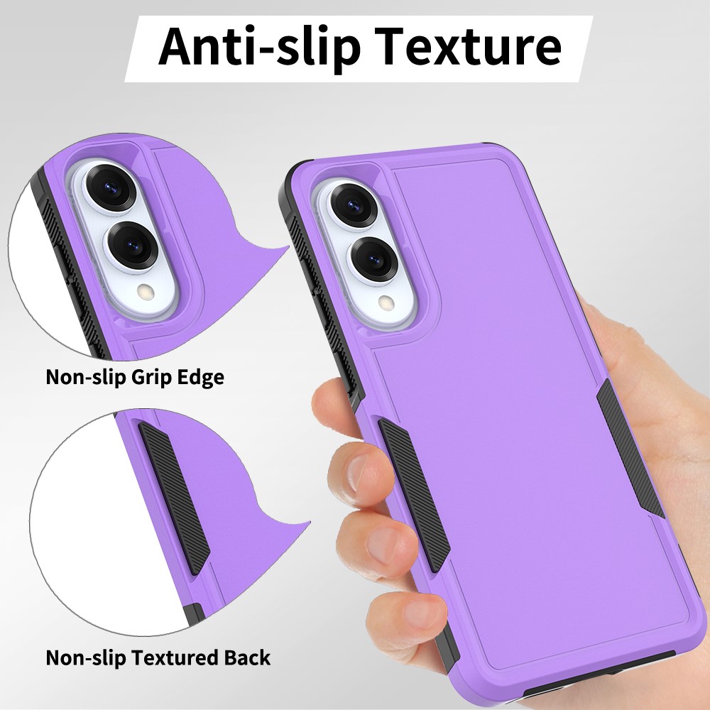  Samsung Galaxy S25 Edge Skal Extreme Shockproof Hybrid Lila - Teknikhallen.se
