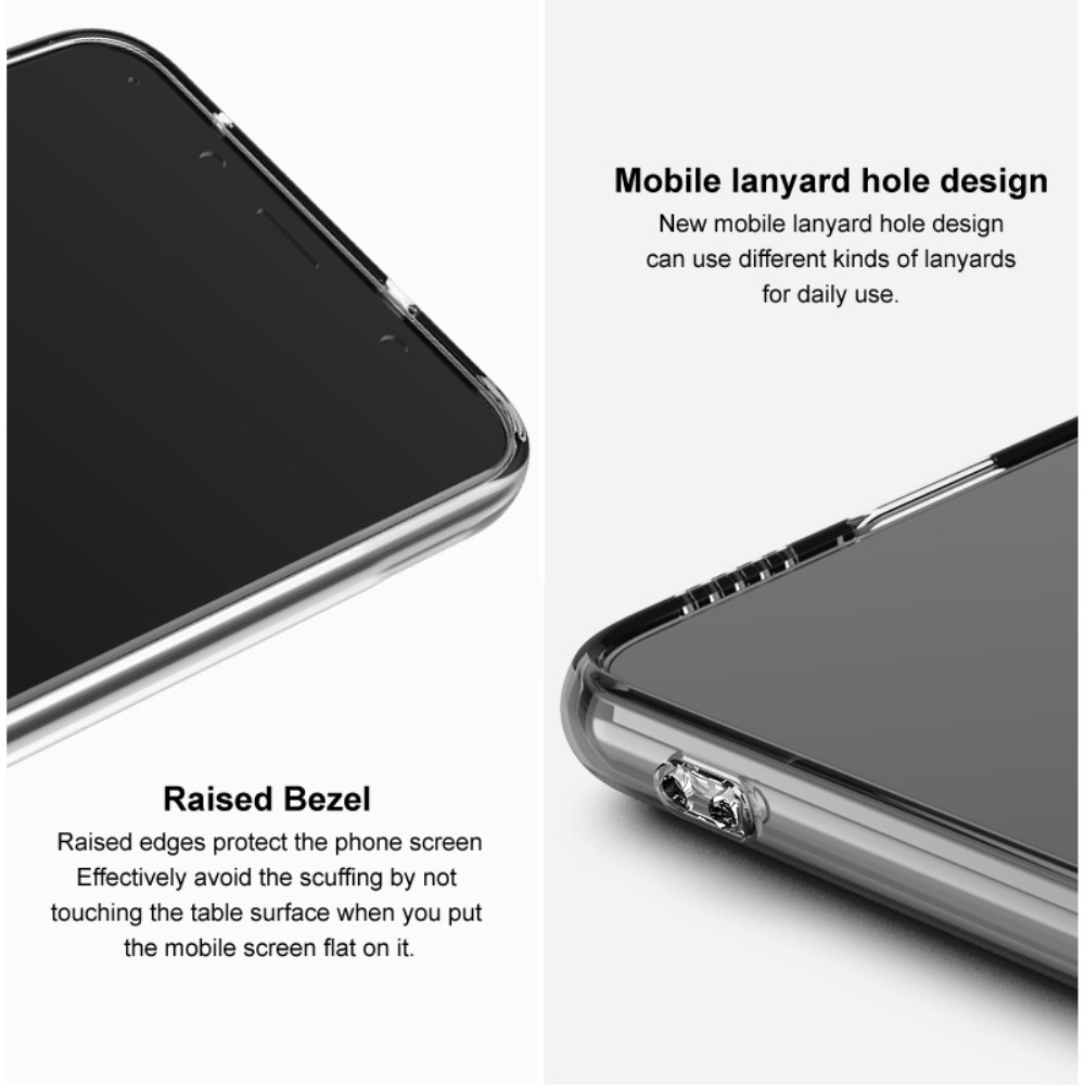 IMAK IMAK Samsung Galaxy S25 Edge Skal Shockproof Transparent - Teknikhallen.se