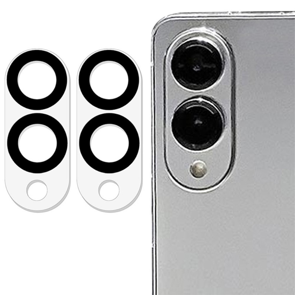  Samsung Galaxy S25 Edge 2-PACK Linsskydd Härdat Glas - Teknikhallen.se