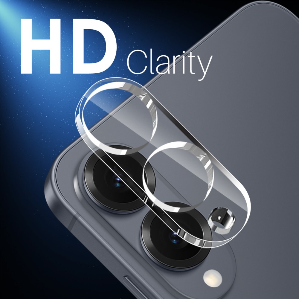NORTHJO NORTHJO Galaxy S25 Edge 2-PACK Linsskydd Transparent - Teknikhallen.se