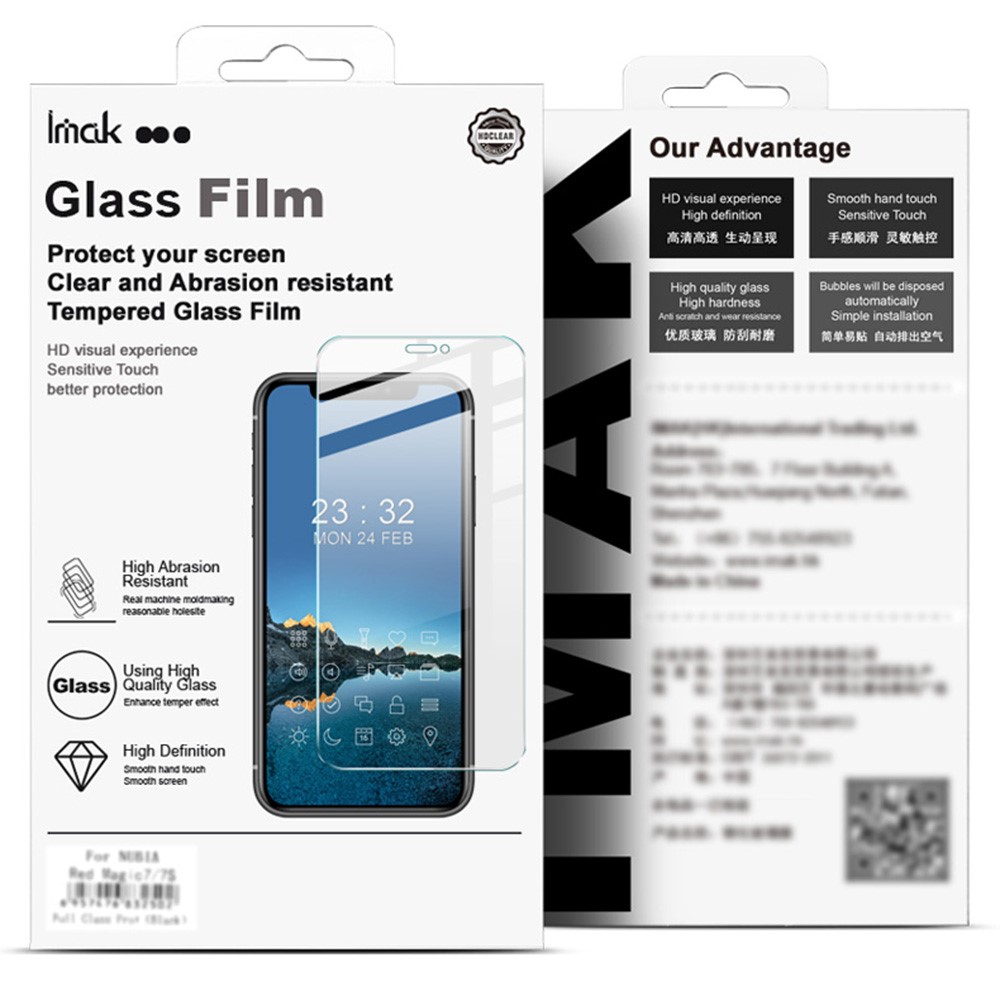 IMAK IMAK Samsung Galaxy S25 Edge Skärmskydd Härdat Glas - Teknikhallen.se
