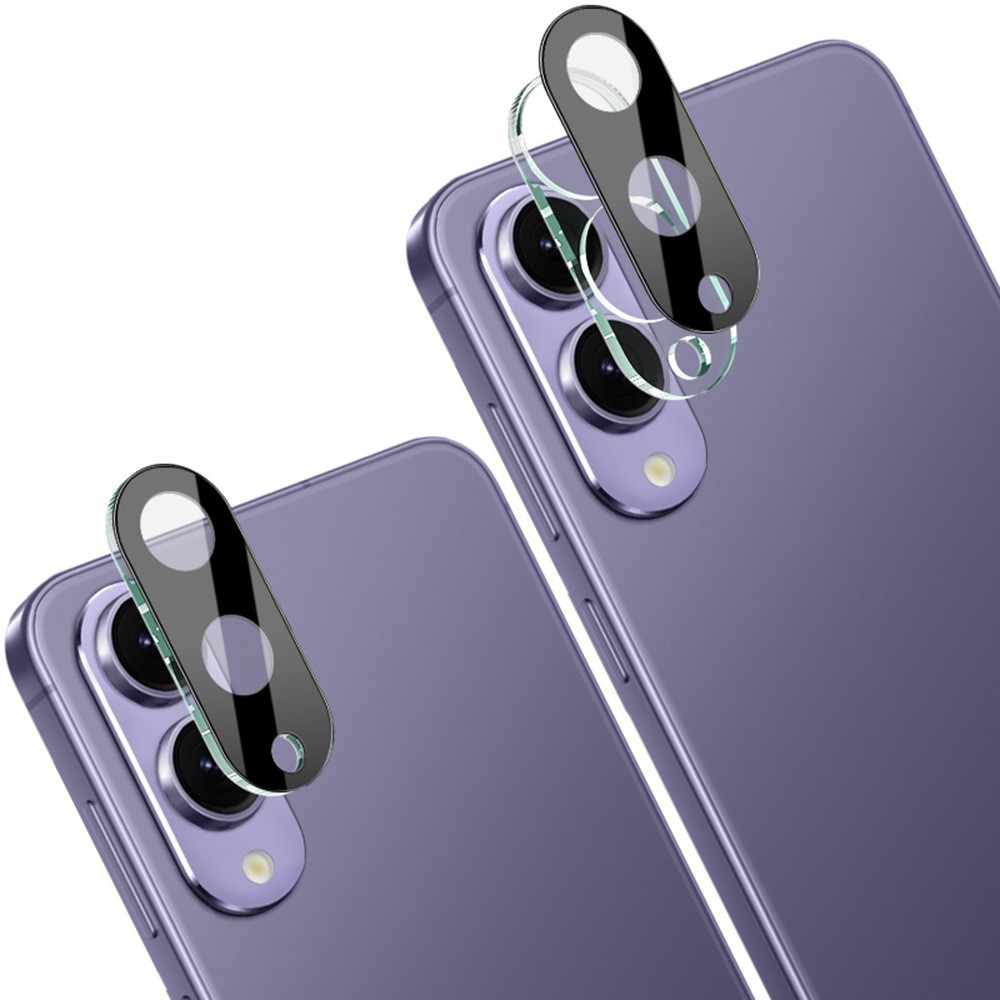 IMAK IMAK Samsung Galaxy S25 Edge Linsskydd Härdat Glas Svart - Teknikhallen.se