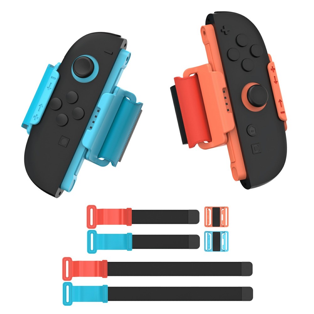 DOBE DOBE Nintendo Switch 2 Joy-Con Arm & Benrem Röd / Blå - Teknikhallen.se