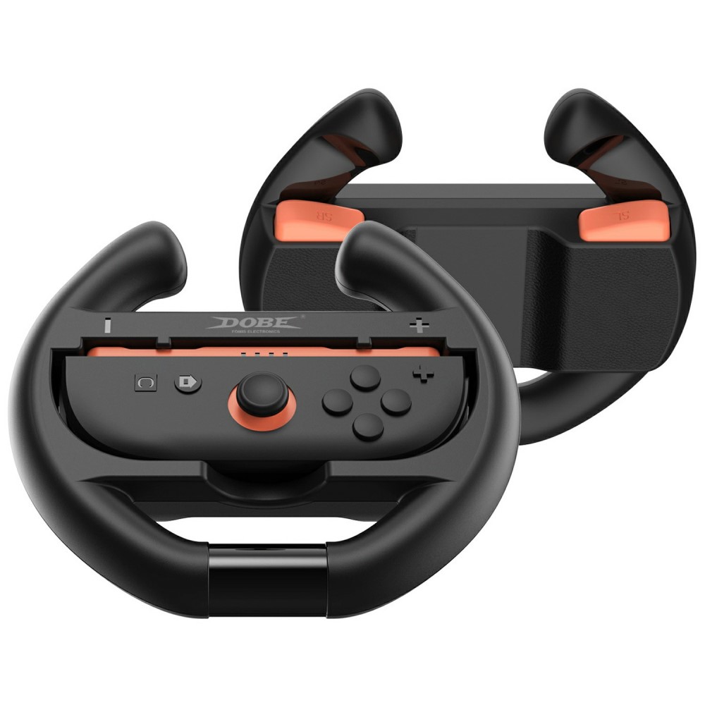 DOBE DOBE 2-PACK Nintendo Switch 2 Joy-Con Ratt Svart - Teknikhallen.se