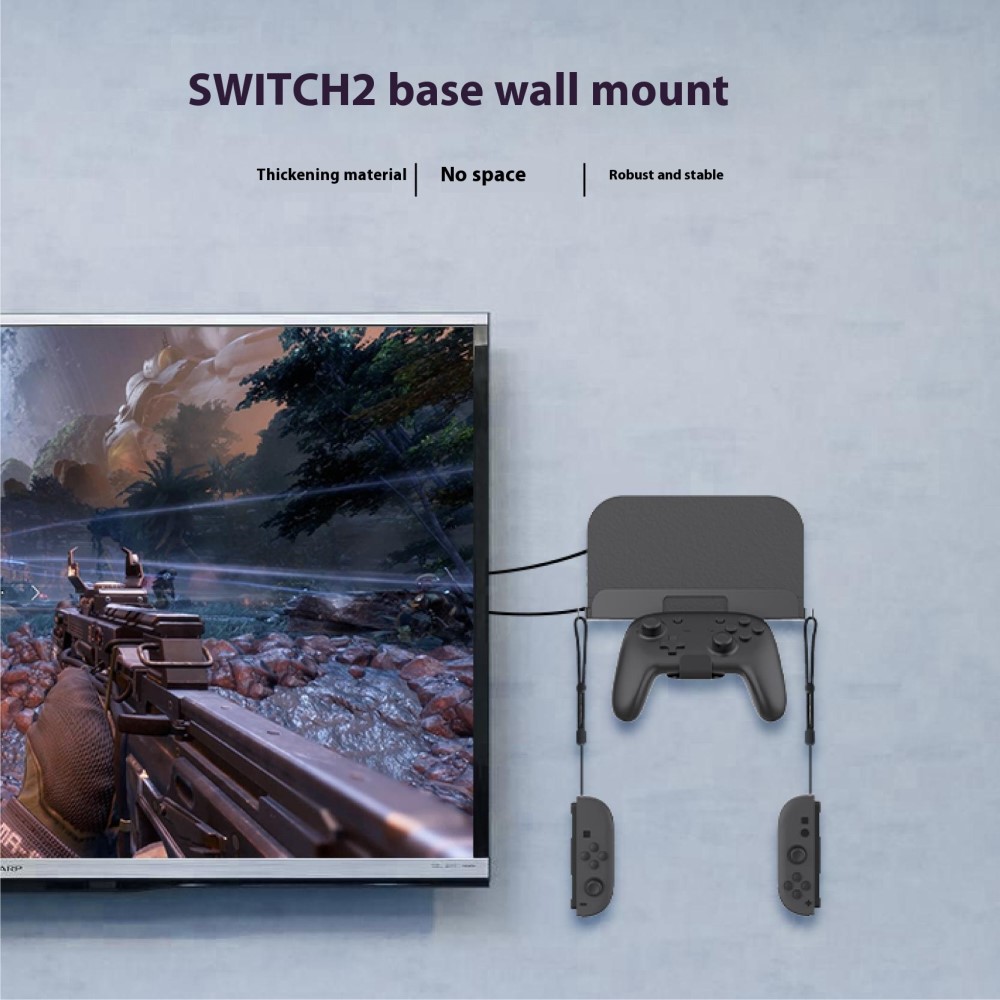 PGTECH PGTECH Nintendo Switch 2 Väggfäste Svart - Teknikhallen.se