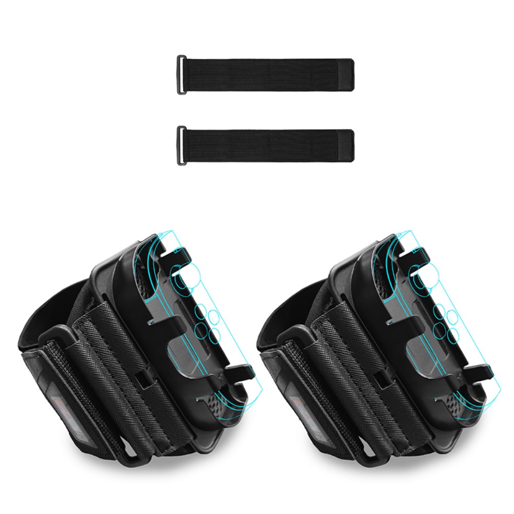 JYS JYS Nintendo Switch 2 Joy-Con Arm / Benrem Svart - Teknikhallen.se