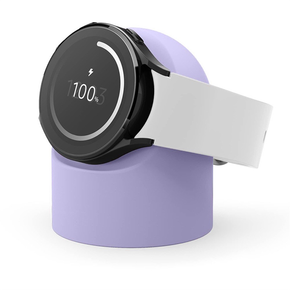  Samsung Galaxy Watch 5/5 Pro/6/7/FE Silikon Stativ Lila - Teknikhallen.se