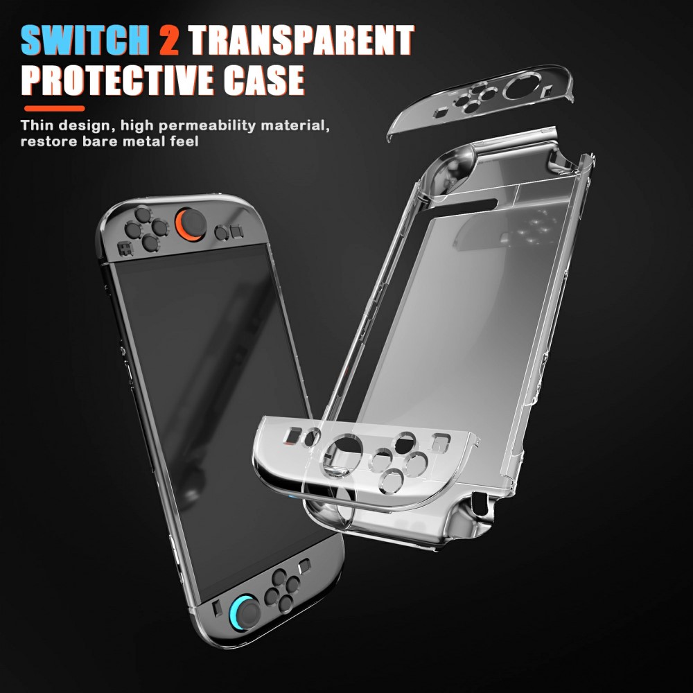 Nintendo Switch 2 Skal Transparent - Teknikhallen.se