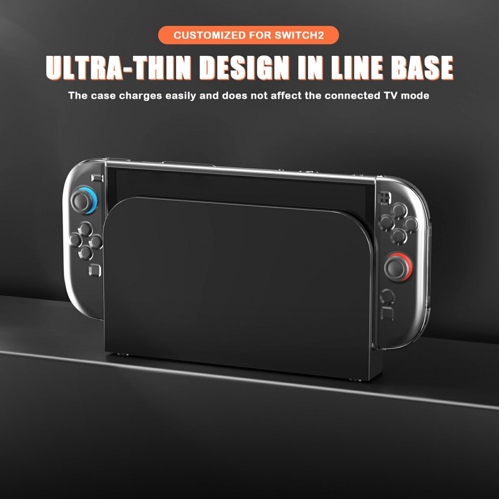  Nintendo Switch 2 Skal Transparent - Teknikhallen.se
