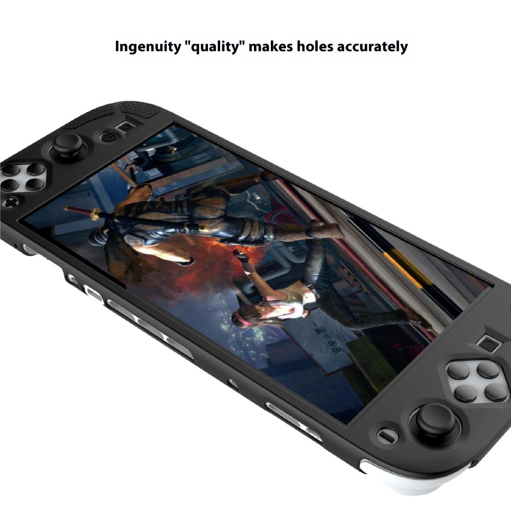 PGTECH PGTECH Nintendo Switch 2 Skal Kickstand Silikon Svart - Teknikhallen.se