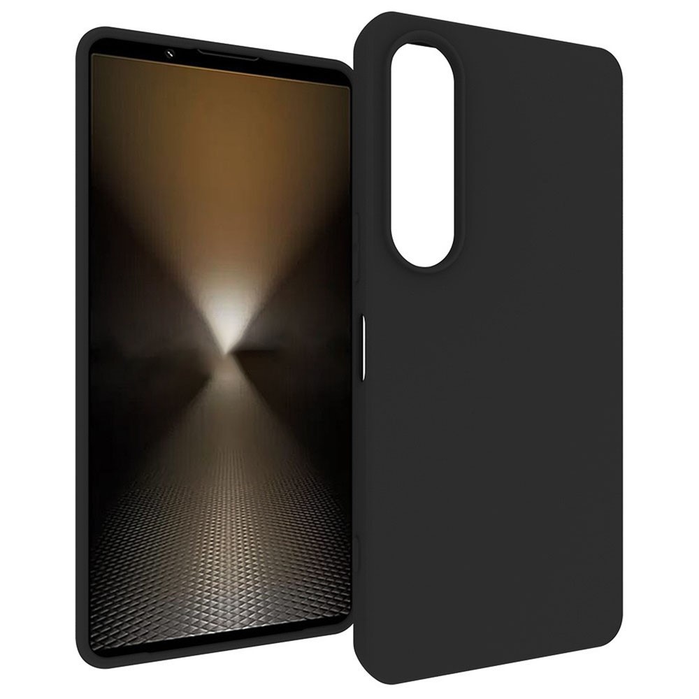  Sony Xperia 1 VII Skal Soft TPU Matt Svart - Teknikhallen.se