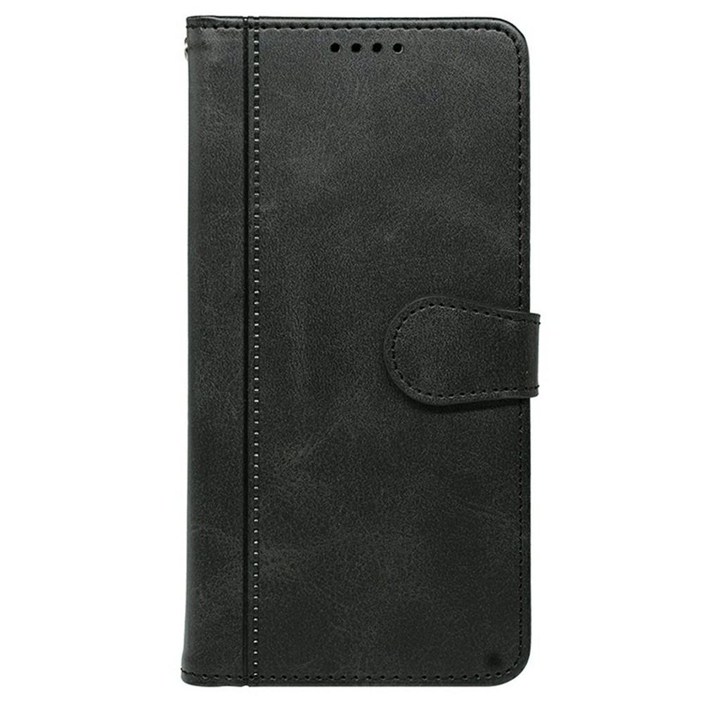  Motorola Edge 60 / 60 Fusion Fodral Läder Svart - Teknikhallen.se