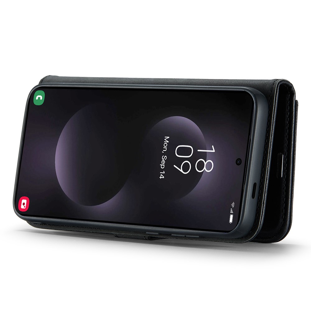 DG.MING DG.MING Galaxy S25 Edge 2in1 Magnet Fodral / Skal Svart - Teknikhallen.se