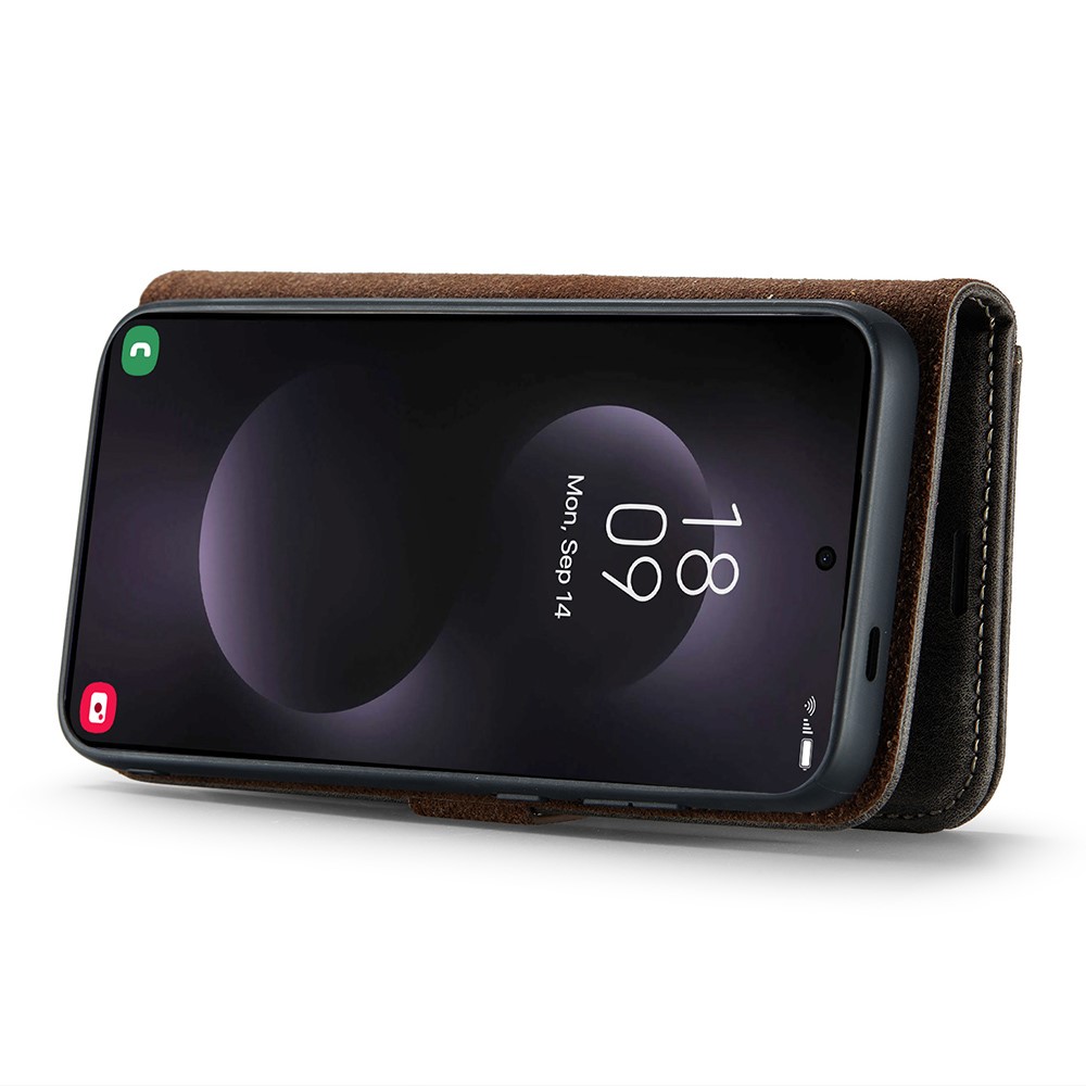DG.MING DG.MING Galaxy S25 Edge 2in1 Magnet Fodral / Skal Grå - Teknikhallen.se