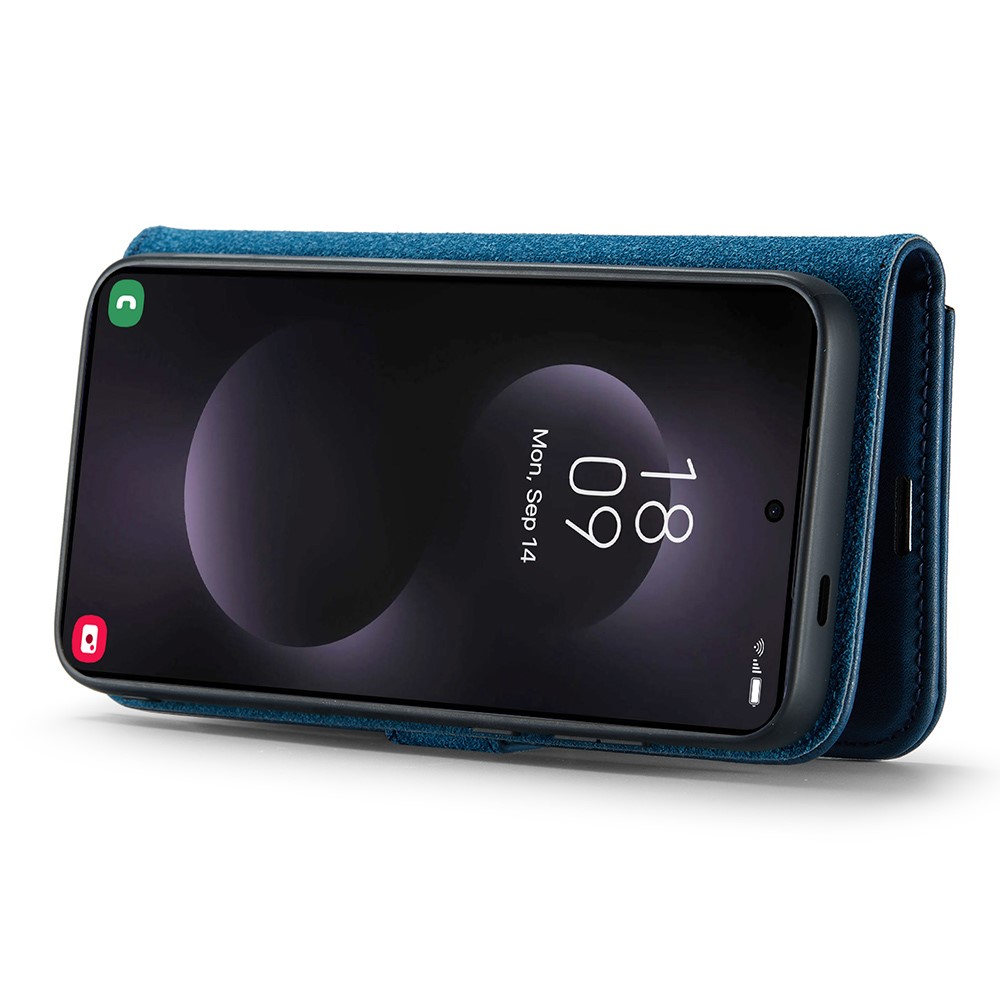 DG.MING DG.MING Galaxy S25 Edge 2in1 Magnet Fodral / Skal Blå - Teknikhallen.se