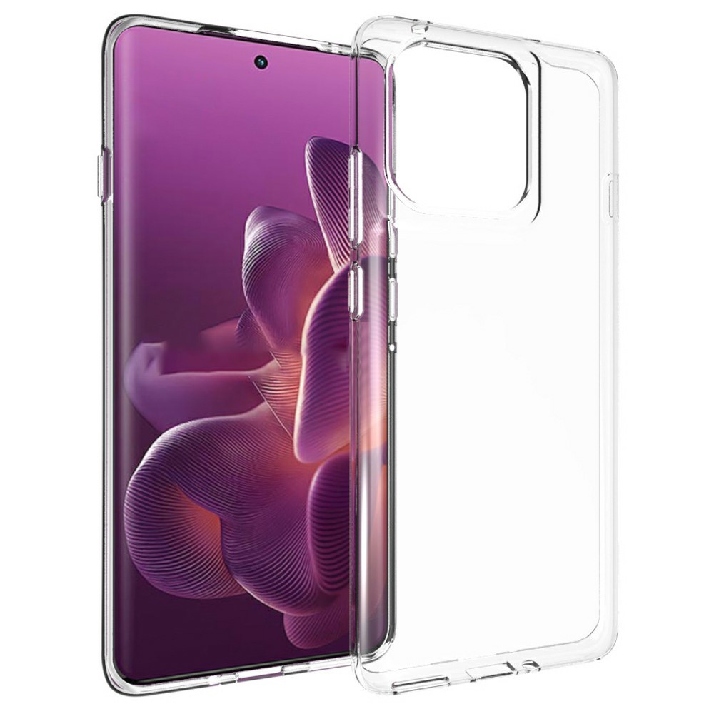  Motorola Edge 60 Pro Skal TPU Transparent - Teknikhallen.se