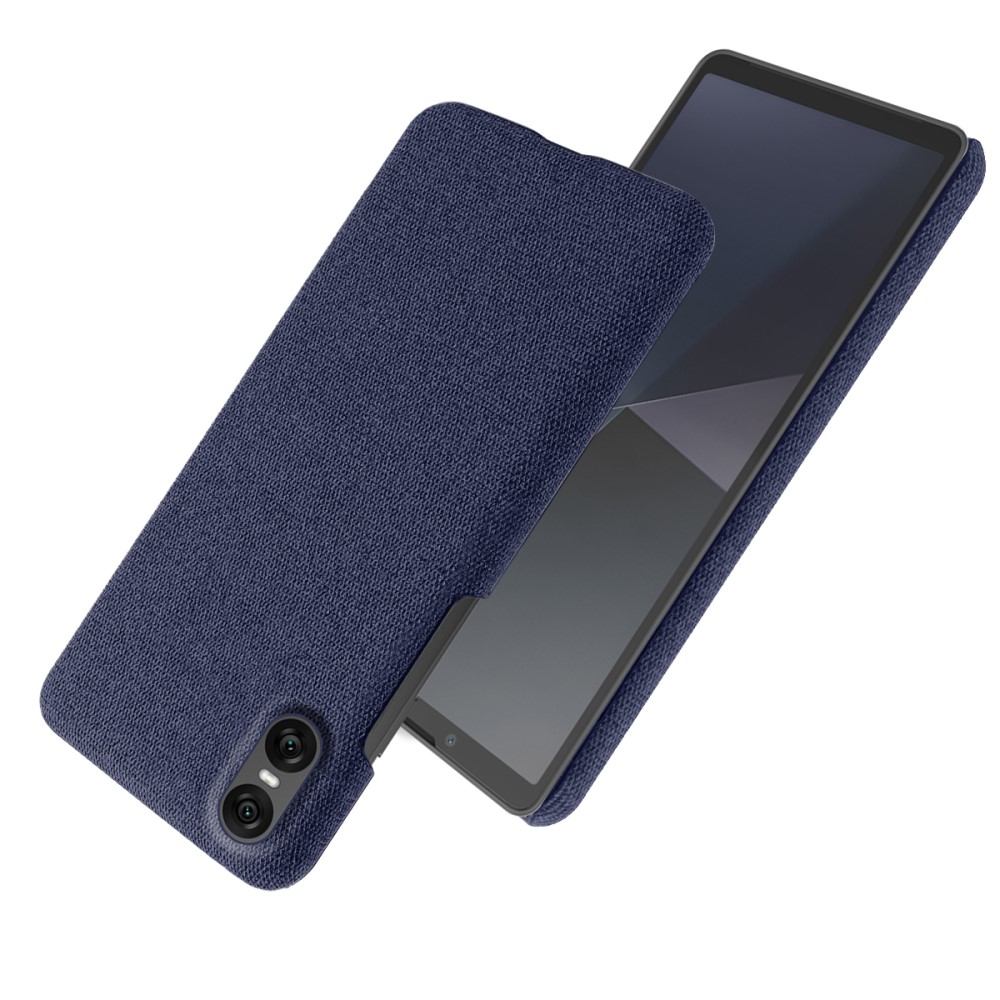  Sony Xperia 10 VII Skal Tygbelagt Blå - Teknikhallen.se