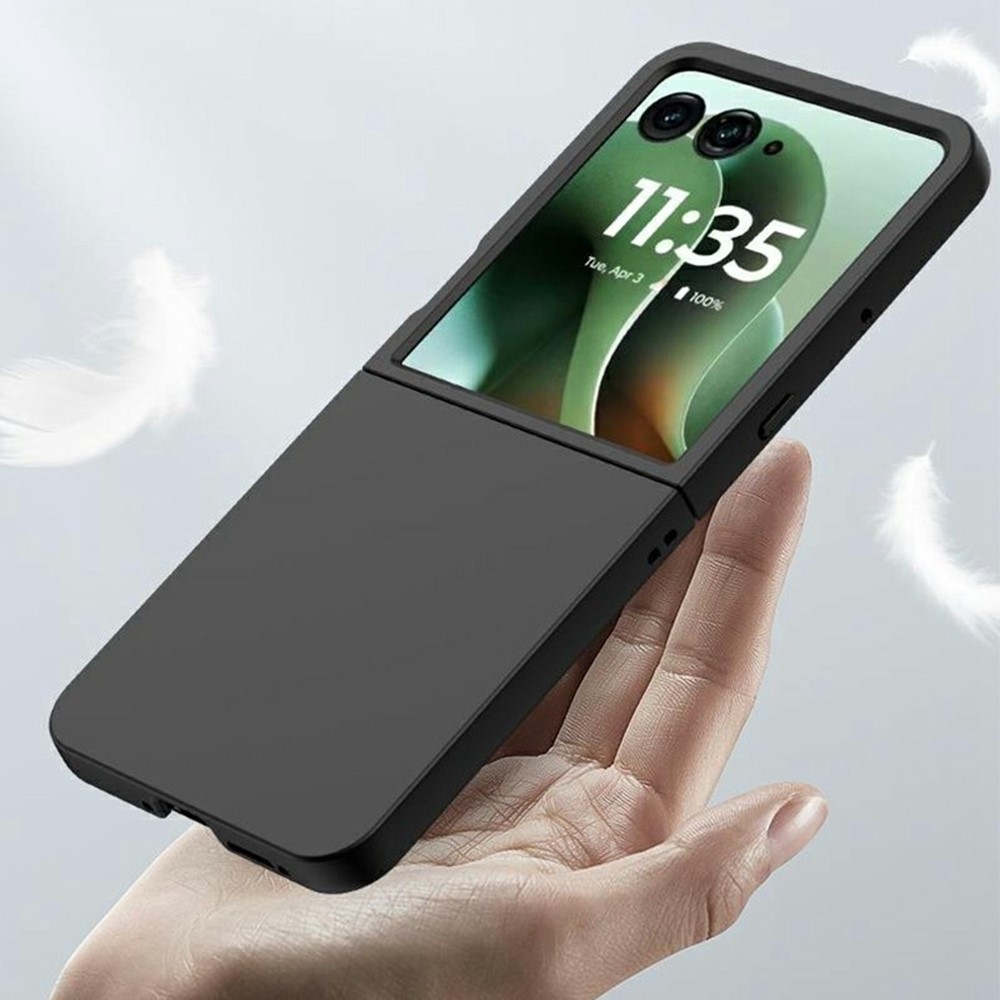  Motorola Razr 60 Ultra Skal Skin Touch Svart - Teknikhallen.se
