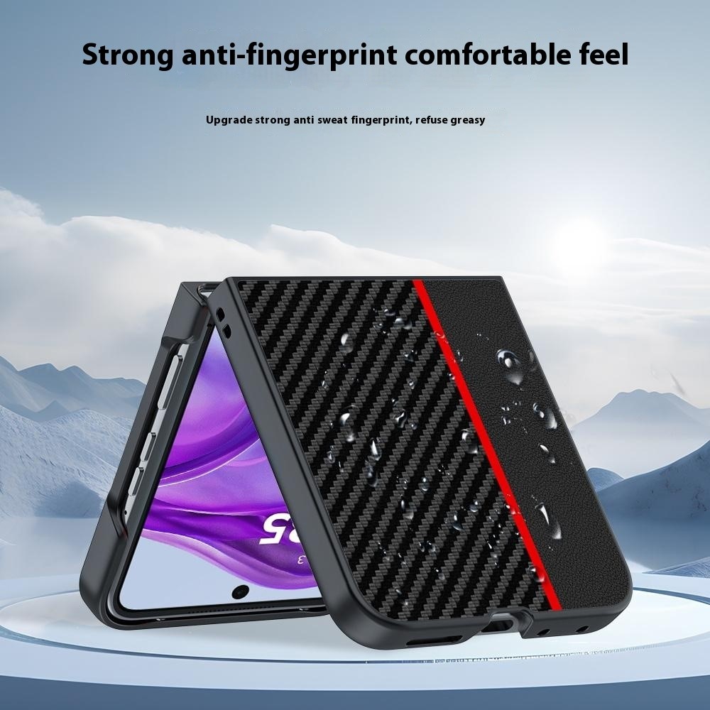  Motorola Razr 60 Ultra Skal Kolfiber Textur Svart - Teknikhallen.se