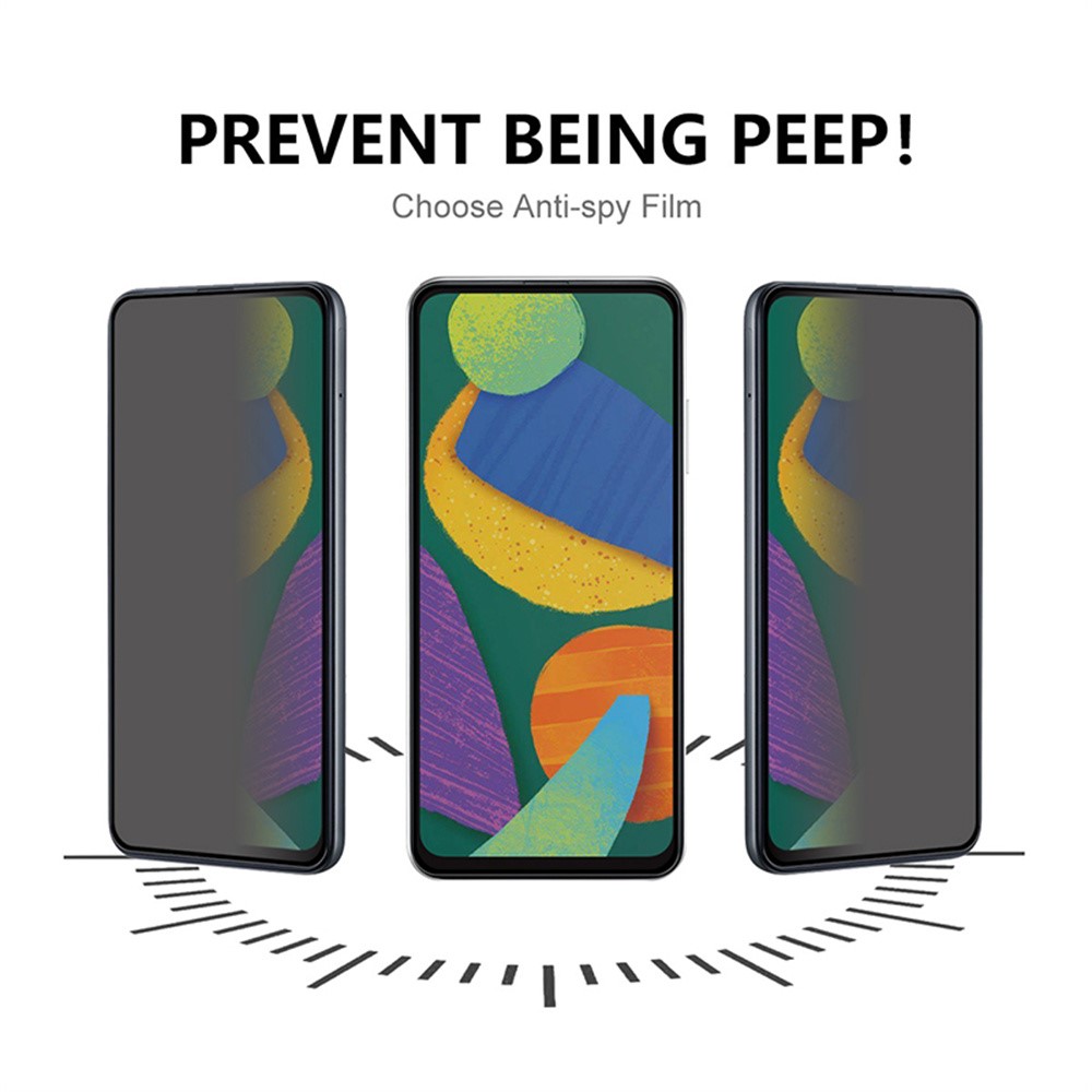  Sony Xperia 1 VII Skärmskydd Härdat Glas Privacy - Teknikhallen.se