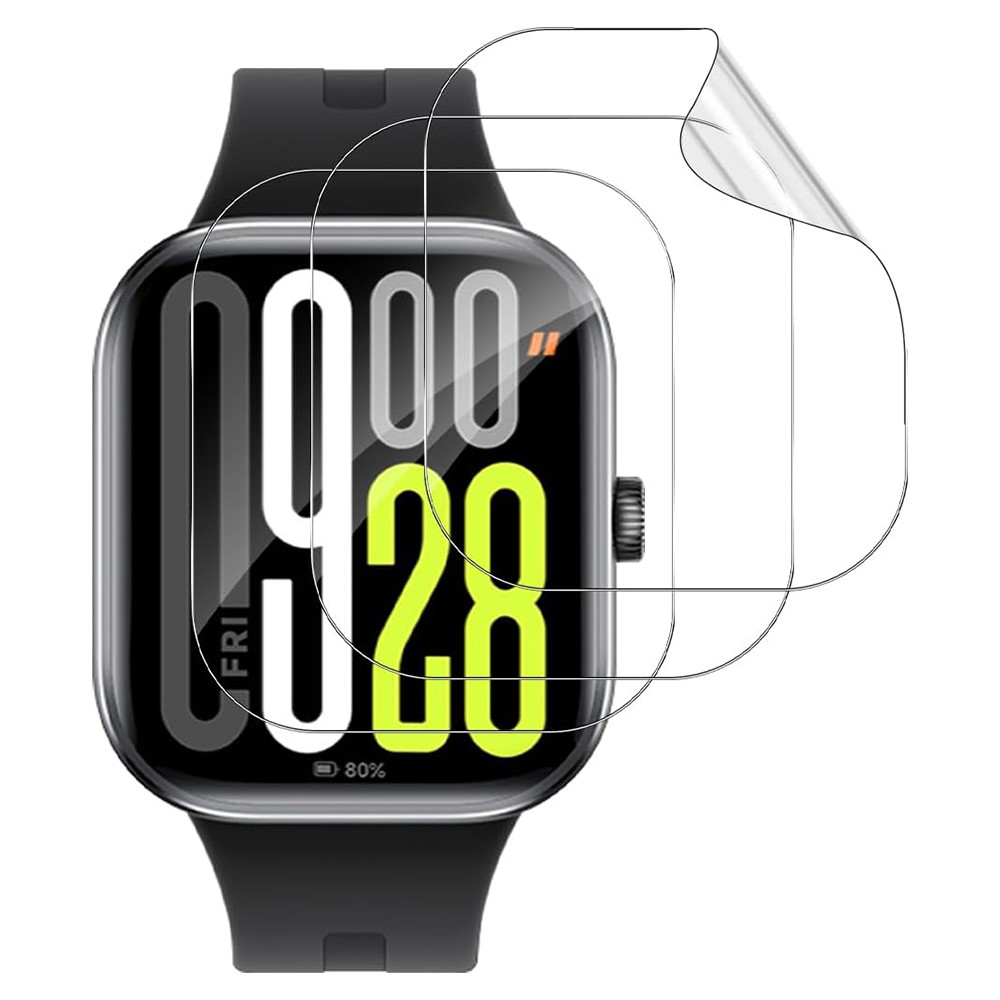  Xiaomi Redmi Watch 5 3-PACK Skärmskydd TPU - Teknikhallen.se