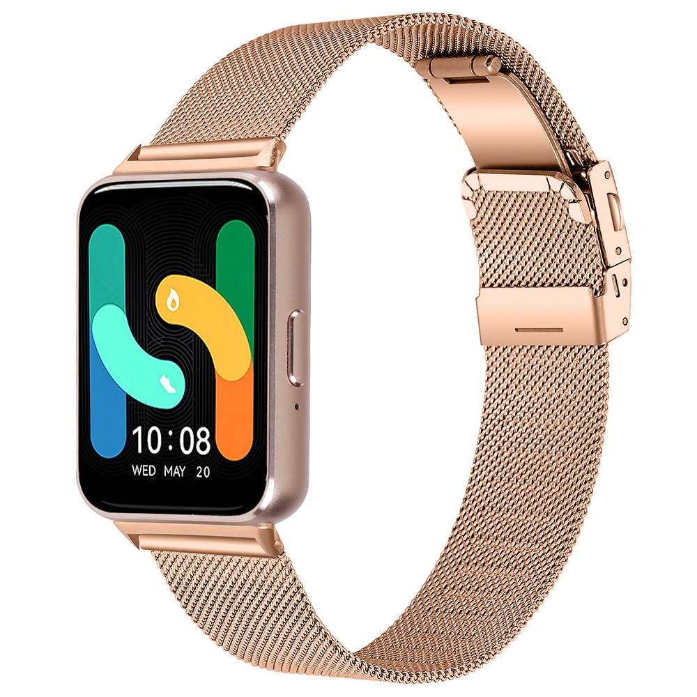  Samsung Galaxy Watch Fit 3 Klockarmband Milanese Roséguld - Teknikhallen.se