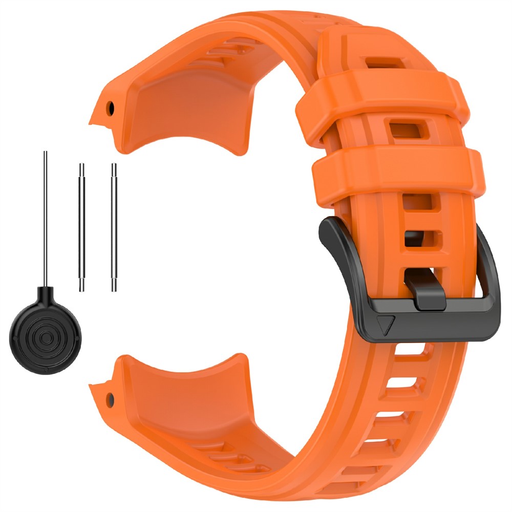  Garmin Instinct 3 45 mm Klockarmband Silikon Orange - Teknikhallen.se