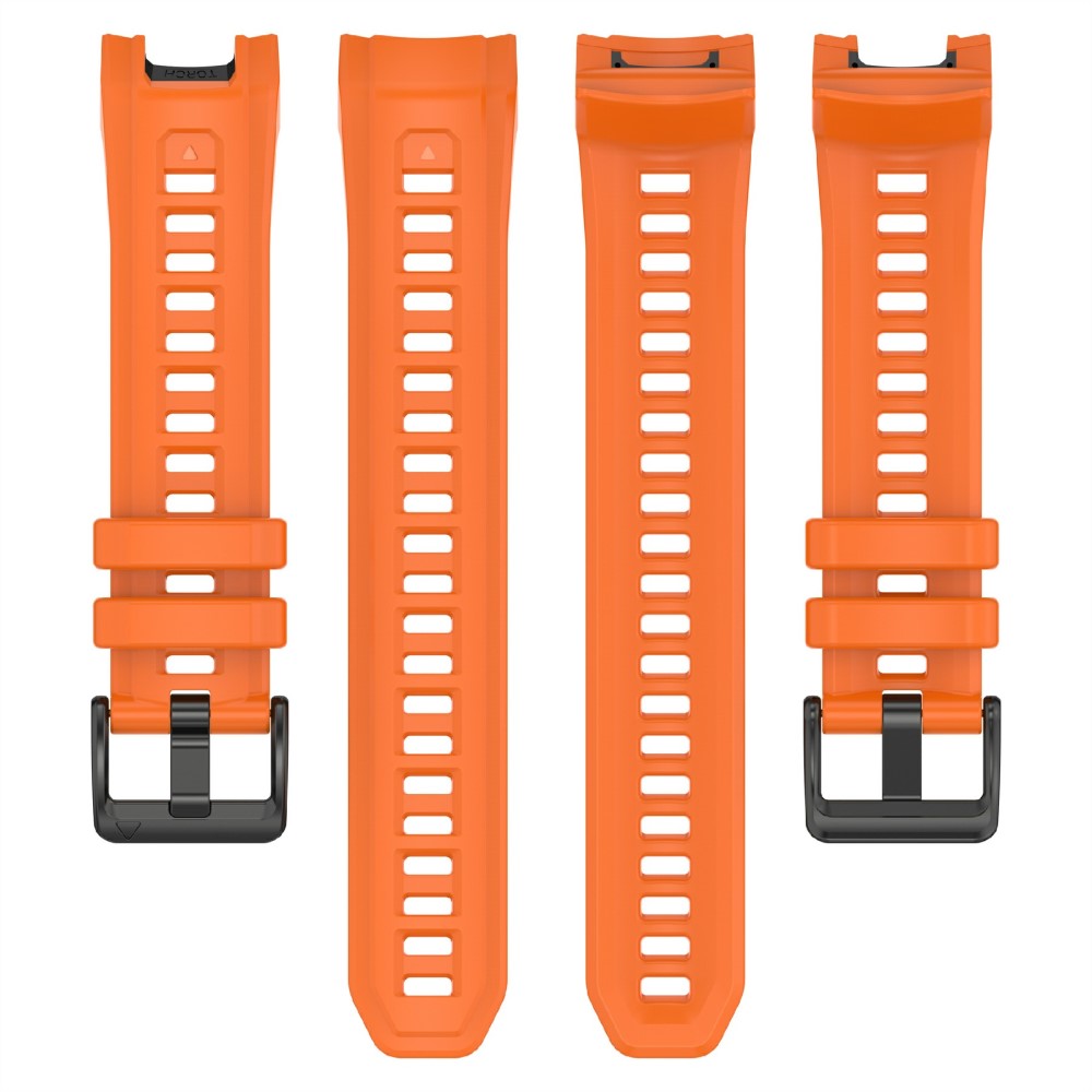 Garmin Instinct 3 45 mm Klockarmband Silikon Orange - Teknikhallen.se