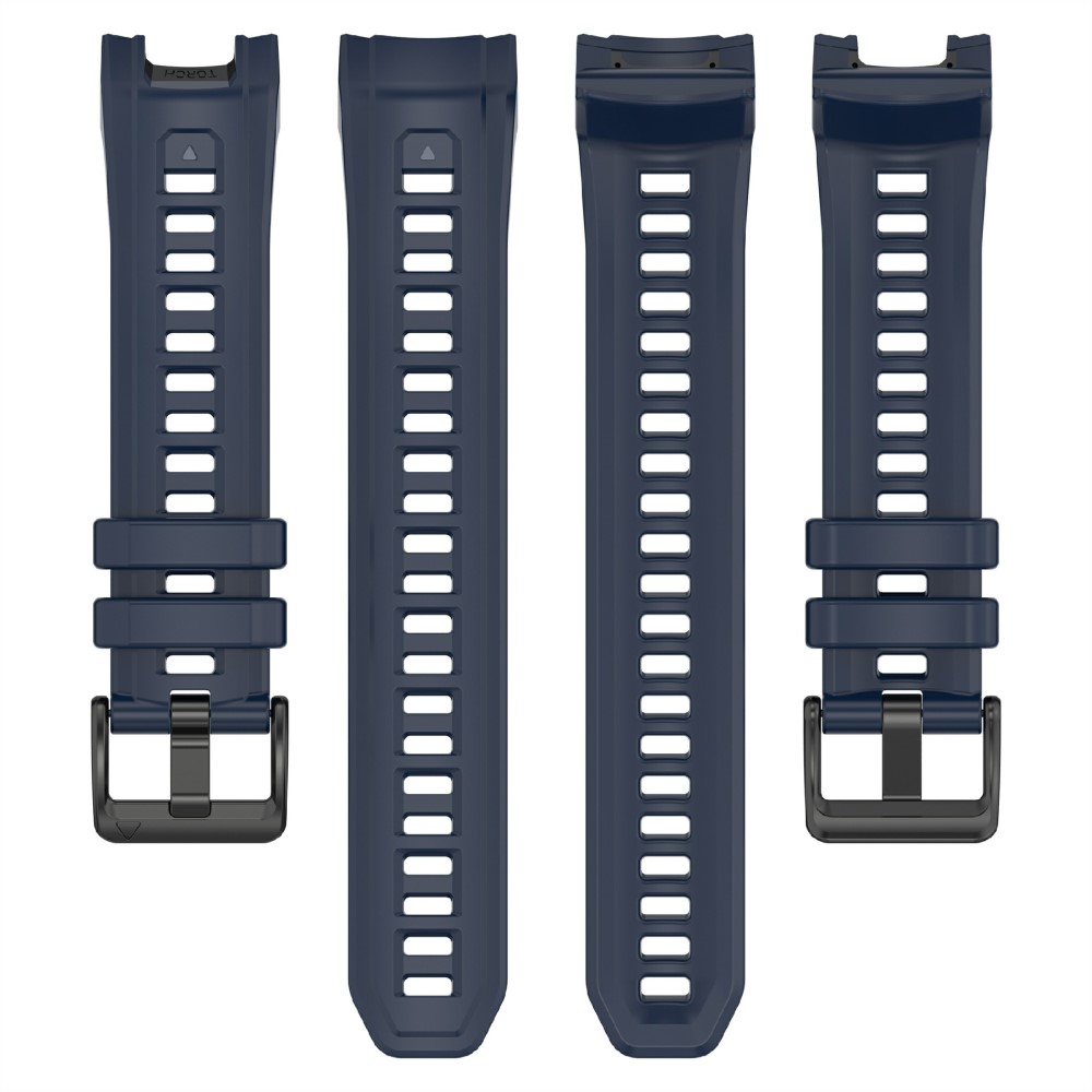  Garmin Instinct 3 45 mm Klockarmband Silikon Mörk Blå - Teknikhallen.se