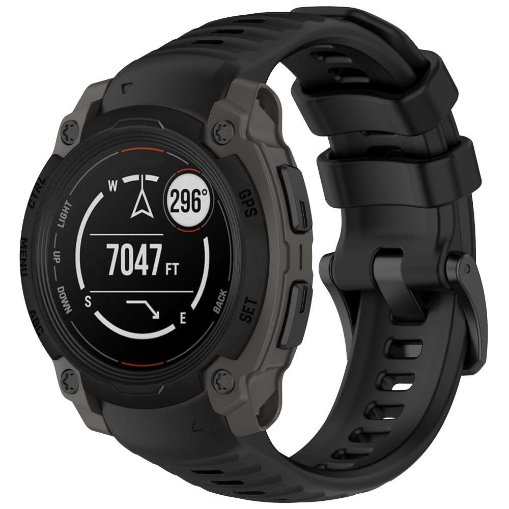  Garmin Instinct E 40 mm Klockarmband Silikon Svart - Teknikhallen.se
