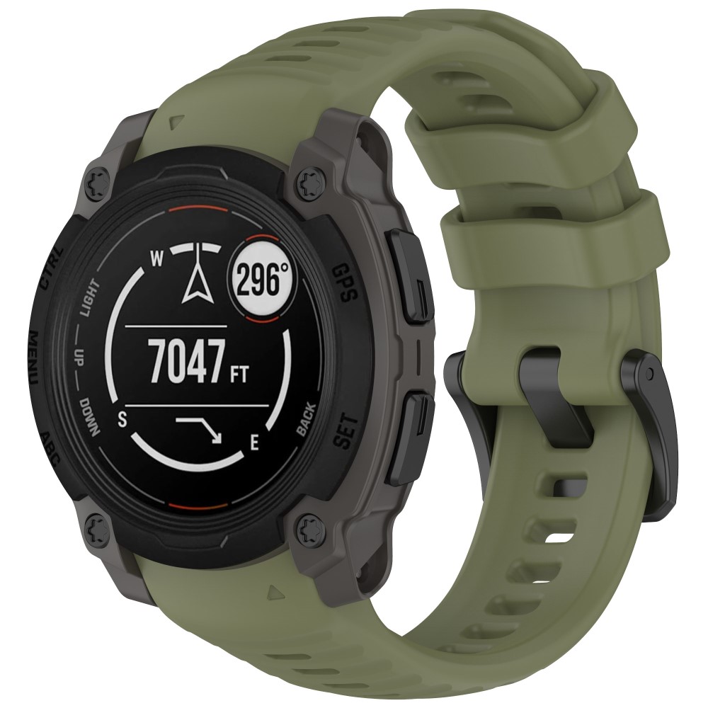  Garmin Instinct E 40 mm Klockarmband Silikon Grön - Teknikhallen.se