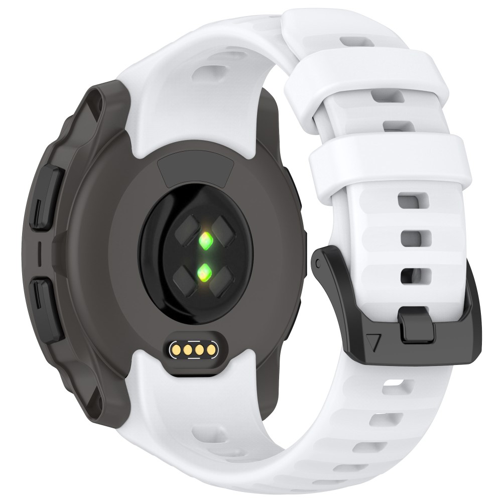  Garmin Instinct E 40 mm Klockarmband Silikon Vit - Teknikhallen.se