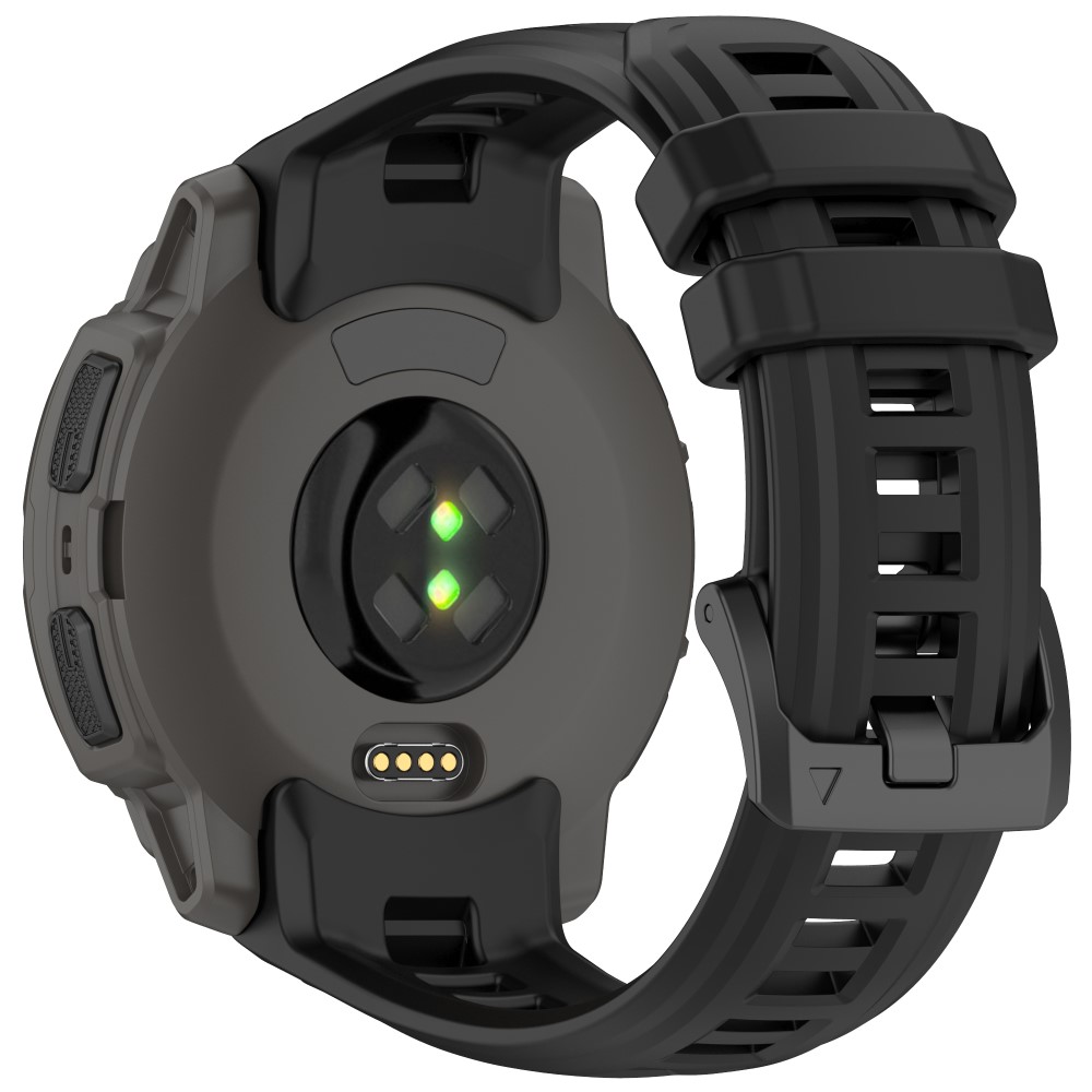  Garmin Instinct E 45 mm Klockarmband Silikon Svart - Teknikhallen.se