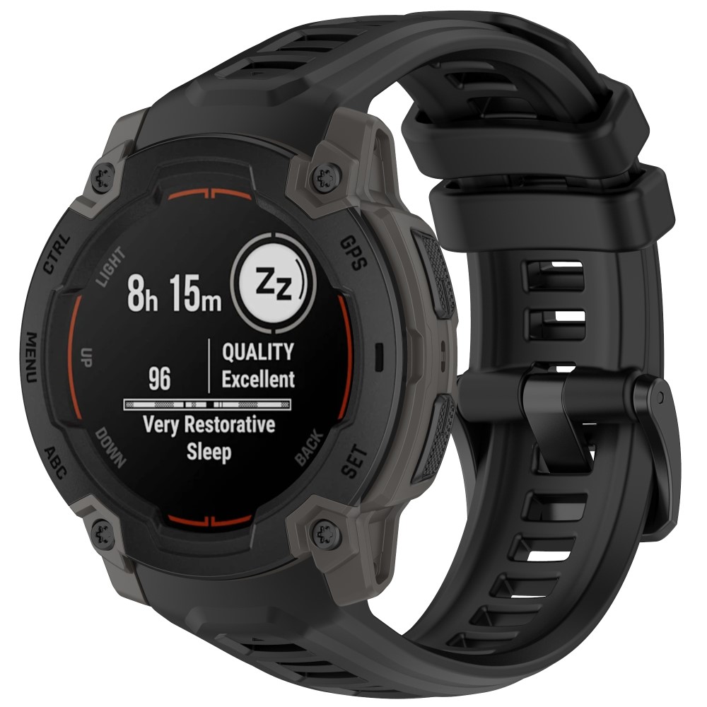  Garmin Instinct E 45 mm Klockarmband Silikon Svart - Teknikhallen.se